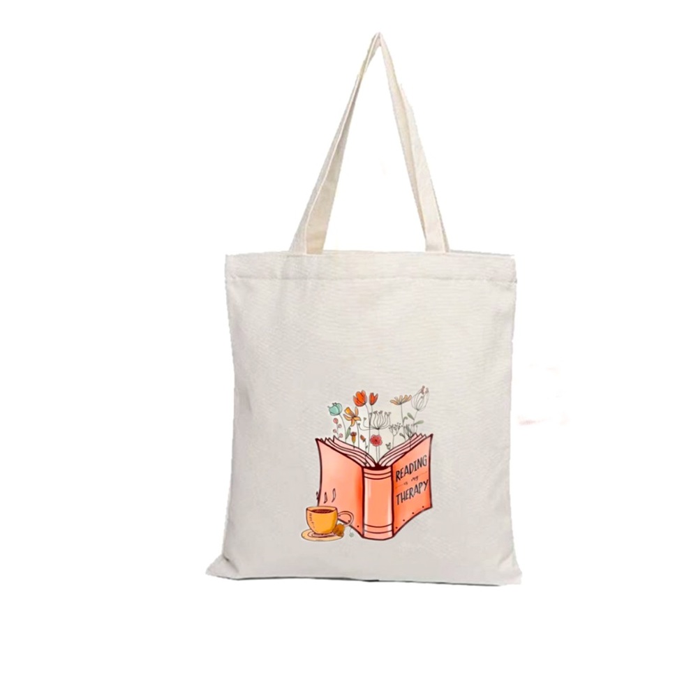 Reading therapy design Tote bag.